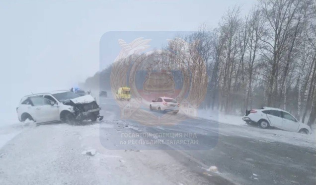 Кичә Түбән Кама районында ике кеше авариядә һәлак булган 