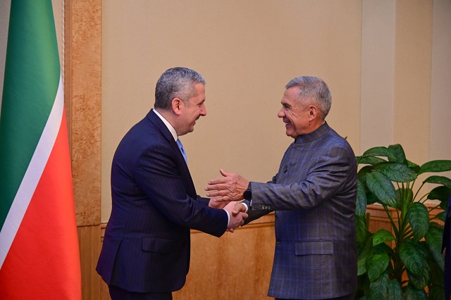 Минниханов: Татарстан выступает связующим звеном между Россией и Турцией