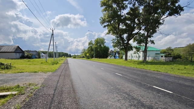 Дорогу Елабуга – Лекарево – Большие Армалы обновили в Татарстане по нацпроекту