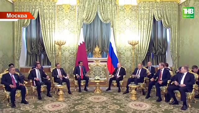 В Россию прибыл эмир Катара Тамим Бен Хамад Аль Тани