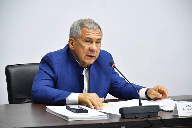 Раис Татарстана посетил предприятие «ОДК-Кузнецов» в Самаре