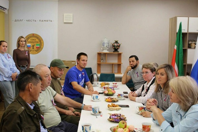 Ветераны СВО из Елабуги обсудили планы создания своей спортивной команды