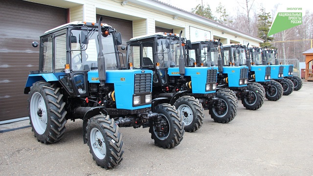 Лесхозы Татарстана получили новую технику по нацпроекту