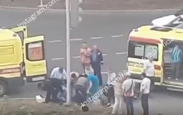 В Казани скончался влетевший в «Ладу» байкер