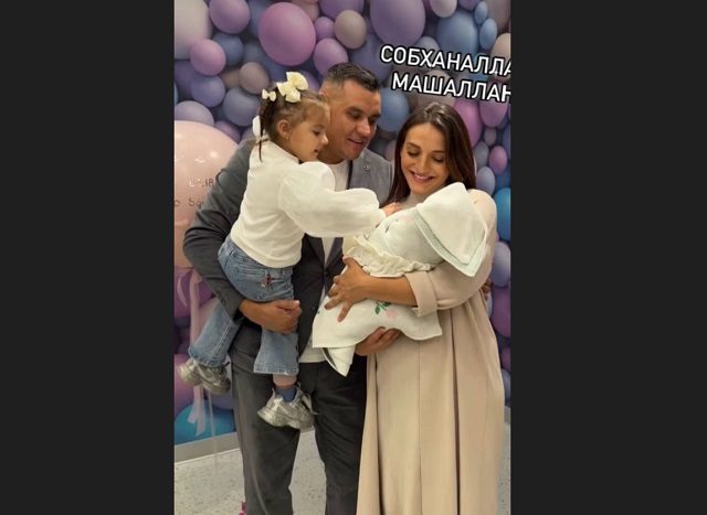 Зөлфирә һәм Алмаз Мирзаяновларның икенче балалары туды