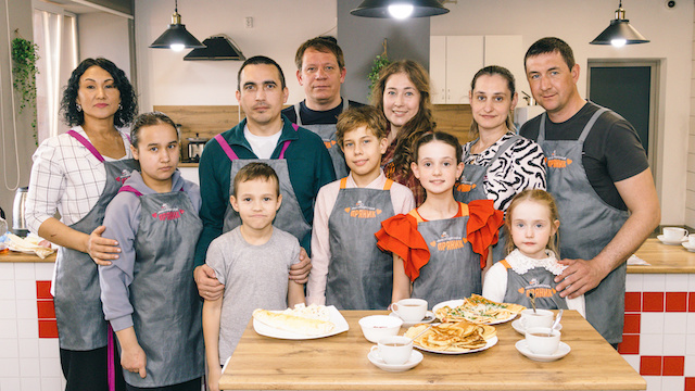 Кулинарный мастер-класс объединил семьи Мамадышского района РТ