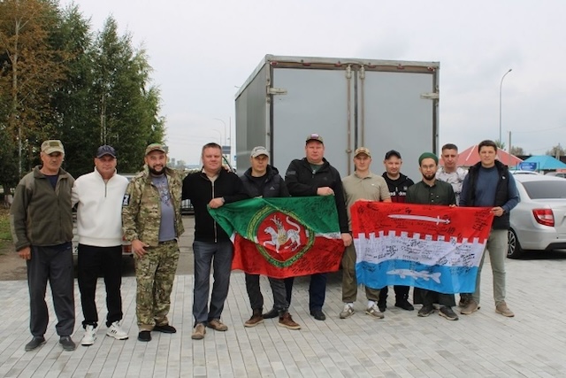 Новошешминцы отправили очередную партию гуманитарной помощи бойцам СВО