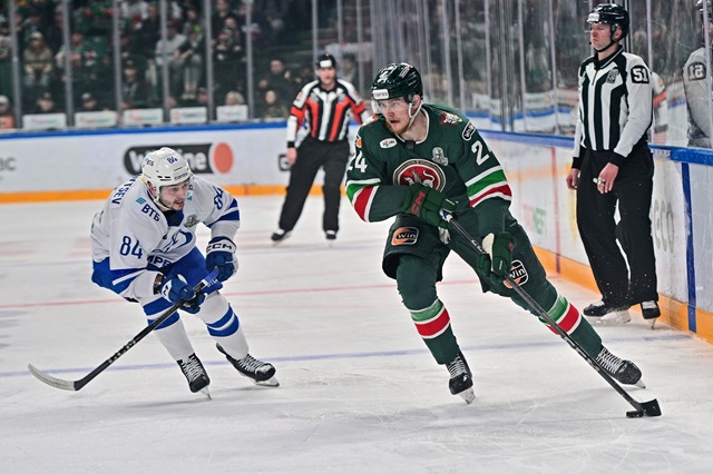 «Динамо» - «Ак Барс»: прямая трансляция пятого матча серии серии 1/4 финала Кубка Гагарина