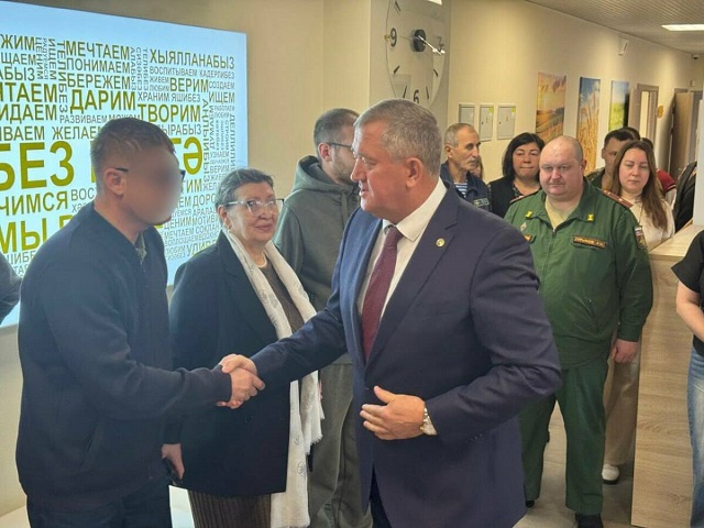 В Заинске прошла 47-я встреча с бойцами СВО с участием главы района Каримова