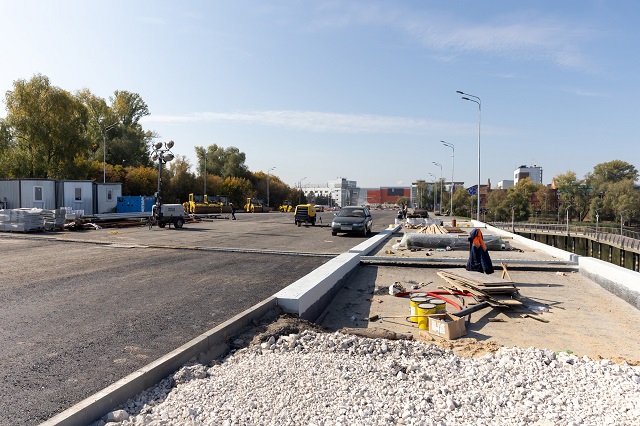 Капремонт моста на улице Назарбаева в Казани завершили на 84%