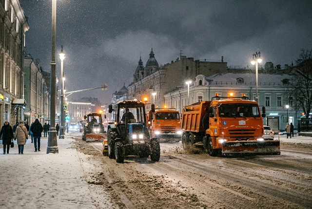 Казанда кар чистарту техникасының 90% кышка әзер