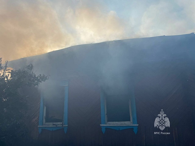 52-летний мужчина получил ожоги в ходе тушения пожара в Пестречинском районе РТ