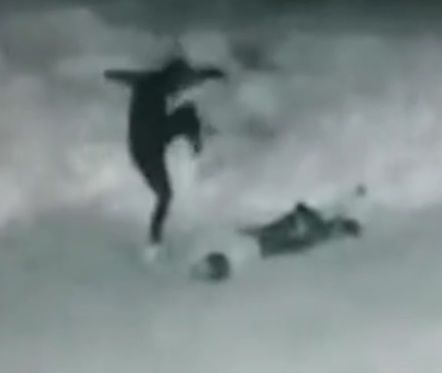 В Челнах сняли на видео зверское избиение мужчины