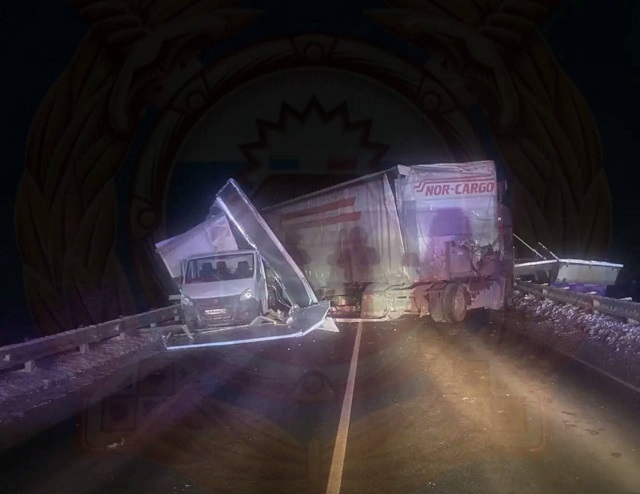 Водитель «Газели» погиб в ДТП с грузовиком в Лаишевском районе Татарстана