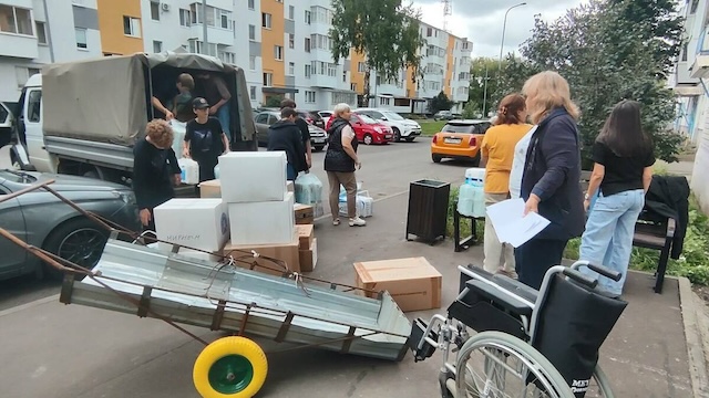 Активисты Нижнекамска отправили 1,5 тонны гуманитарной помощи жителям Донбасса