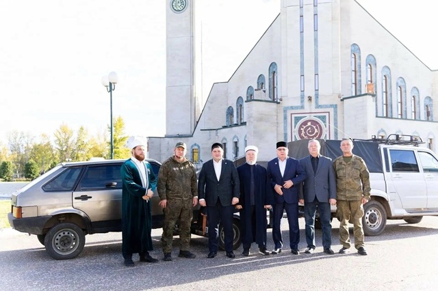 Из Нижнекамска бойцам СВО отправили автомобиль