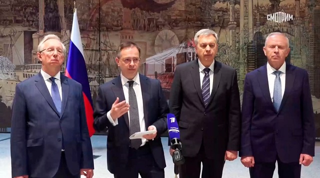 Мединский: Россия һәм Украина утны туктату планнары белән алмашканнан соң сөйләшүләрне дәвам итәчәк