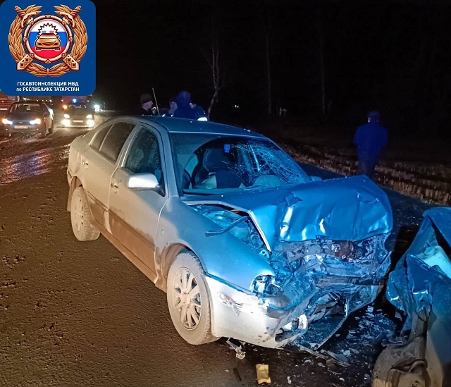 26-летний водитель Skoda погиб в ДТП с автомобилем «ВАЗ» в РТ