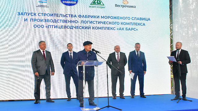 Минниханов дал старт двум крупным производствам в Зеленодольском районе РТ