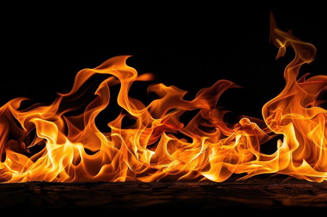 В Татарстане ночью дотла сгорела частная баня