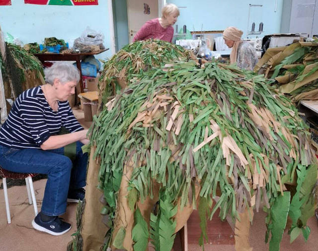 Волонтеры Татарстана создают зонты-невидимки для бойцов СВО