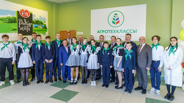 Современный агротехнологический класс появился в Мамадышском районе Татарстана