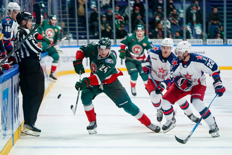 «Ак Барс» проиграл третий матч подряд, уступив ЦСКА в Казани