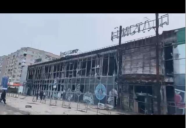 Мэрия Казани показала фронт работ в полуразрушенном в боях Лисичанске