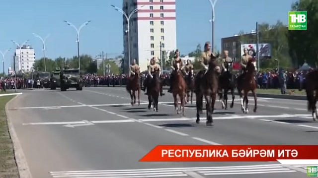 Татарстан районнарында 9 май ничек узган?