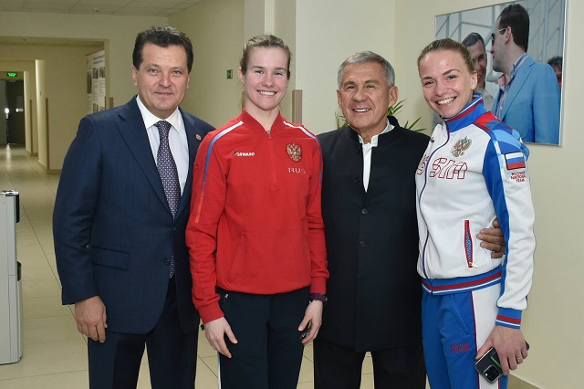 Раис РТ оценил реконструкцию объектов Поволжского университета спорта и туризма