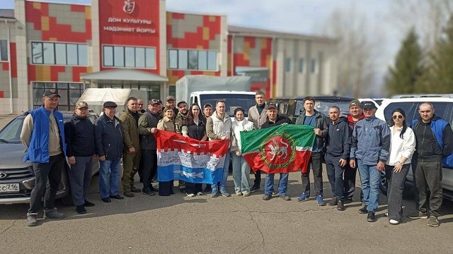 УАЗ, генераторы и домашние заготовки: Новошешминский район отправил бойцам крупный гуманитарный груз