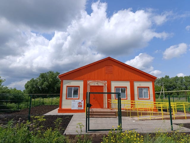 Строительство нового ФАПа завершается в Азнакаевском районе РТ