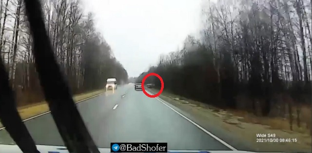 В Марий Эл подросток на огромной скорости улетел в кювет, уходя от погони – видео