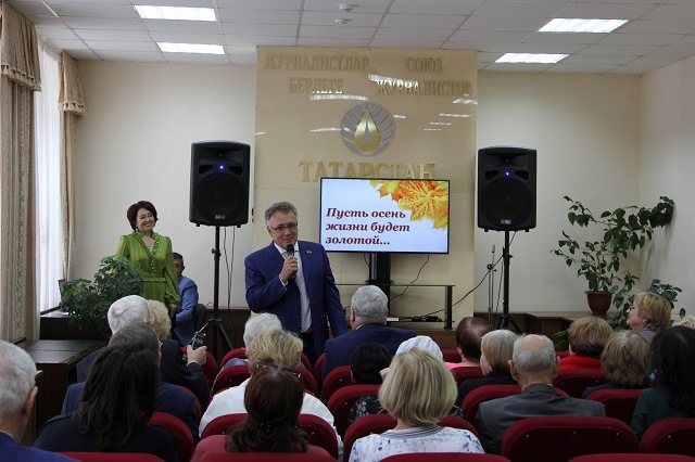 Журналистлар берлегендә ветераннарга багышлап бәйрәм узды