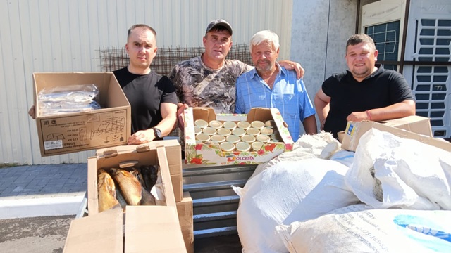 Гумпомощь в зону СВО отправили сотрудники Госкомитета РТ по биоресурсам и рыбодобытчики