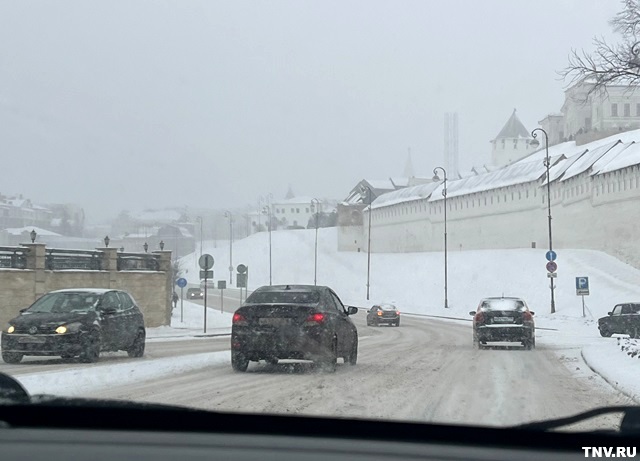 За первые три дня года с улиц Казани вывезли 5 475 тонн снега