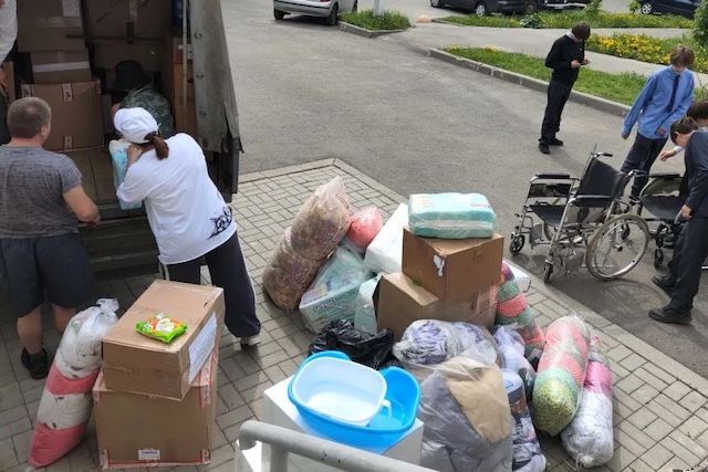 Волонтеры Нижнекамска отправили полторы тонны гумпомощи в Лисичанск и Рубежное