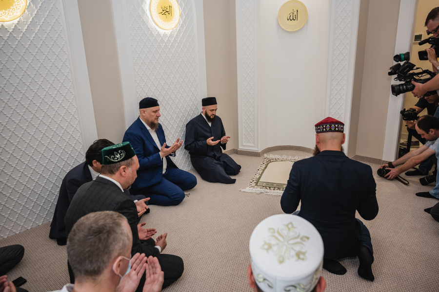 Балалар республика клиник хастаханәсендә намаз бүлмәсен ачу тантанасы узган