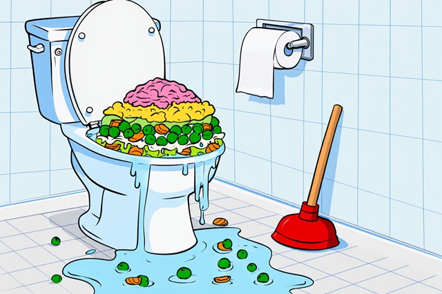 Чем грозит смыв салатов в унитаз? Жилинспекция Татарстана предупредила об опасности