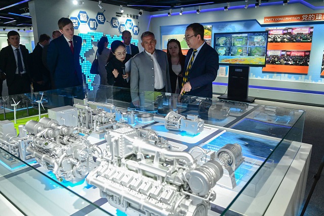 Минниханов посетил холдинговую группу CME в Китае