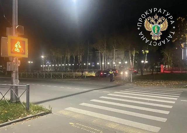 В Зеленодольске иномарка сбила пятилетнюю девочку на пешеходном переходе