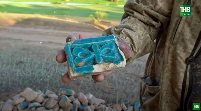 По следам Золотой Орды: археологи Татарстана нашли пол мавзолея, построенного ханом Узбеком в XIV веке