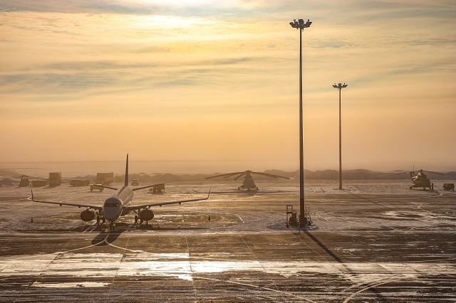 Аэропорт Казани временно не принимает и не отправляет рейсы