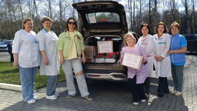 Коллектив поликлиники №2 Набережных Челнов отправил помощь участникам СВО