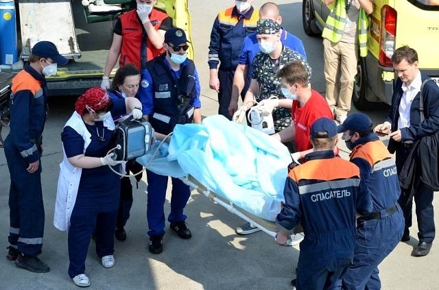 Состояние транспортированных в Москву казанских детей остается тяжелым