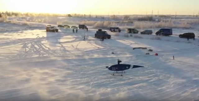 «Почта России» показала первый полёт своего нового беспилотника SH-350