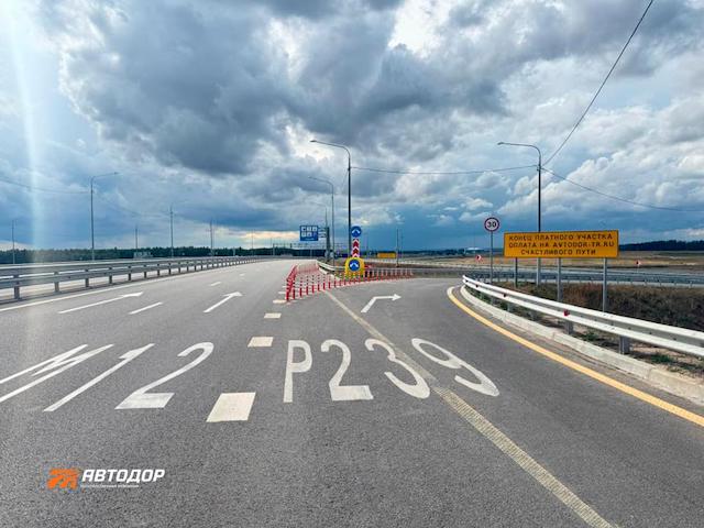 Пять новых съездов открылись на трассе М-12 в Татарстане