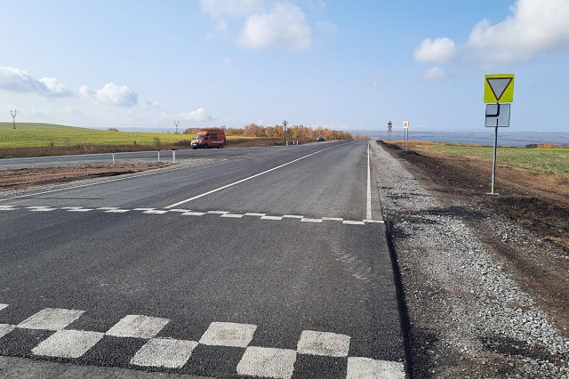 В Татарстане отремонтировали автодорогу Бугульма — Лениногорск
