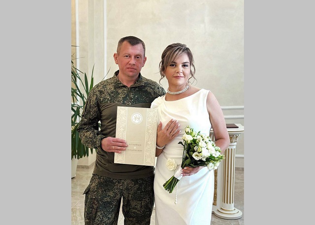 Участник СВО из Новошешминска приехал в отпуск, чтобы сыграть свадьбу с невестой