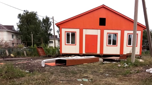 Модульный ФАП возвели по нацпроекту в поселке Альметьевского района Татарстана